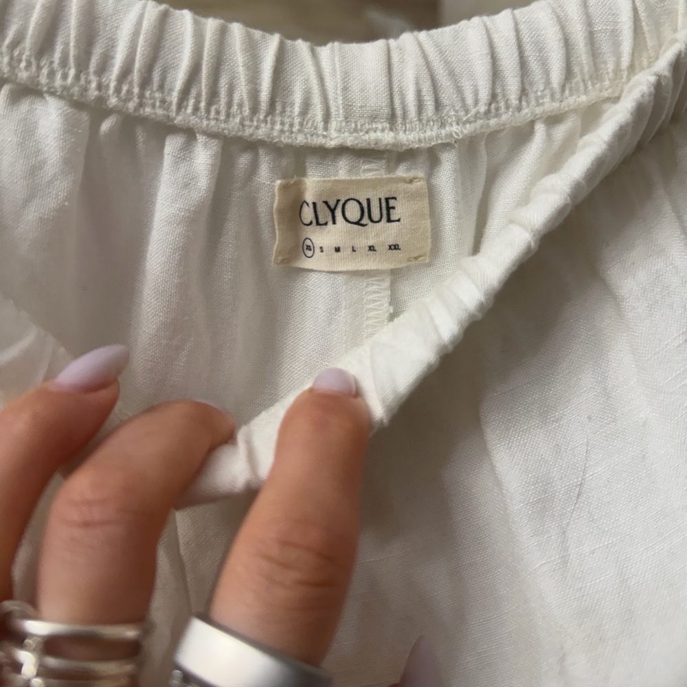Clyque the label MECAH PANTS WHITE - Picture 5 of 8